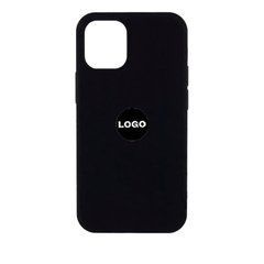 Silicone Case Full Protection для iPhone 15 Plus Black