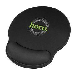 Килимок для миши Hoco GM30 Polar Fox mouse pad with wrist support Чорний
