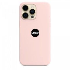 Silicone Case Full Protection для iPhone 15 Plus Chalk pink