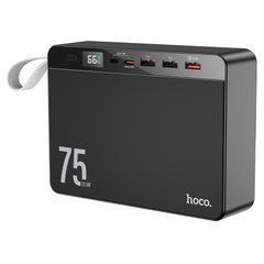 УМБ Hoco J94 Overlord 22.5W fully compatible PD20W/QC/LCD 75 000mAh Black