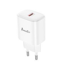 Мережевий зарядний пристрій Avantis A837 22.5W fully compatible charger White