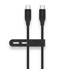 USB cable Senteo SL-07 Skin Silicone 60W USB-C to USB-C 1.2m Black