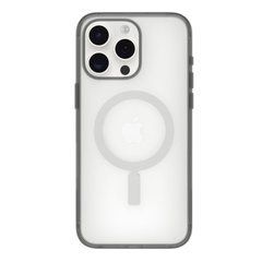 Чохол Avantis Crystal Case (PC) with Magnetic Ring для iPhone 15 Pro Gray