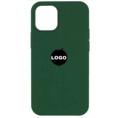 Silicone Case Full Protection для iPhone 13 Army green