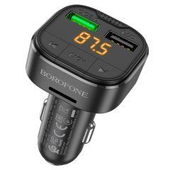 АЗП модулятор BOROFONE BC43 Flash QC3.0 чорний