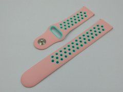 Ремінець Universal Nike 22mm (для Xiaomi, Huawei, Samsung) Pink-Mint