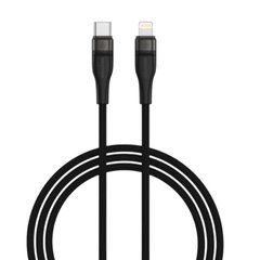 USB cable Senteo SM-05 Onyx series 30W USB-C to Lightning 1m Black